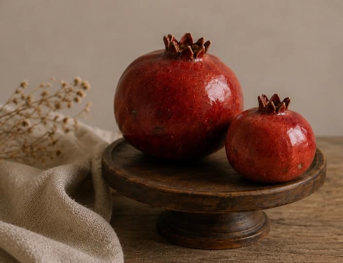 Quiet harvest — ceramic still life 4